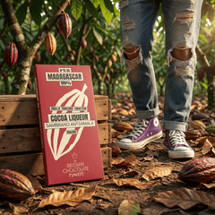 Liqueur bar origin Madagascar 100% 5407008475741 The Belgian Chocolate Makers