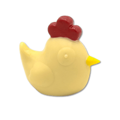 Little Hen (white) 50 Grs 5407008472184 The Belgian Chocolate Makers