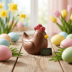 Little milk chocolate hen 50g 5407008472177 The Belgian Chocolate Makers