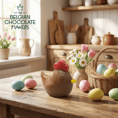 Little milk chocolate hen 50g 5407008472177 The Belgian Chocolate Makers