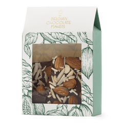 Milk chocolate broken bars with almond 5407008479312 The Belgian Chocolate Makers