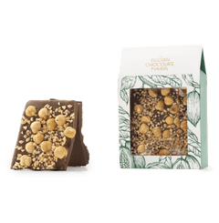 Milk chocolate broken bars with hazelnuts 5407008479145 The Belgian Chocolate Makers