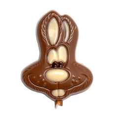 Milk chocolate bunny lollipop 15g 5407008477516 The Belgian Chocolate Makers