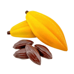 Milk chocolate cacao pod with pralines 100g 5407008478933 The Belgian Chocolate Makers