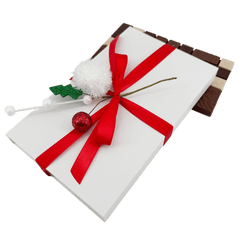 Milk chocolate Christmas advent calendar bar 200g 5407008470050 The Belgian Chocolate Makers