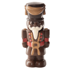 Milk chocolate Christmas nutcracker soldier 220g 5407008478629 The Belgian Chocolate Makers