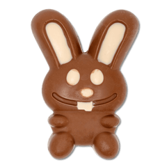 Milk chocolate crazy bunny 130g 5407008471934 The Belgian Chocolate Makers