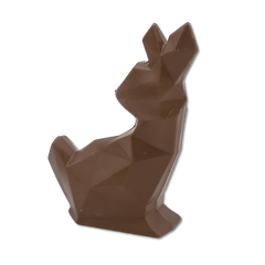 Milk chocolate diamond bunny 45g 5407008471972 The Belgian Chocolate Makers