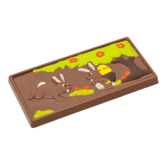 Milk chocolate Easter bar 120g 5407008477448 The Belgian Chocolate Makers