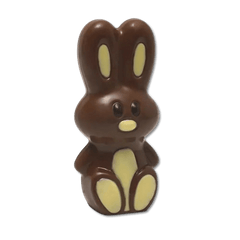 Milk chocolate Easter bunny 220g 5407008475215 The Belgian Chocolate Makers