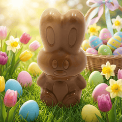 Milk chocolate Easter bunny 45g 5407008472054 The Belgian Chocolate Makers