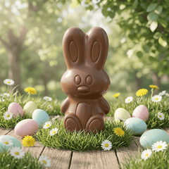 Milk chocolate Easter bunny 45g 5407008472054 The Belgian Chocolate Makers