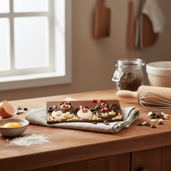 Milk chocolate Easter eggs bar 105g 5407008478070 The Belgian Chocolate Makers