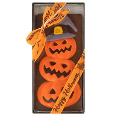 Milk chocolate Halloween bar 110g 5407008470111 The Belgian Chocolate Makers