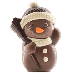 Milk chocolate little snowman 150g 5407008478681 The Belgian Chocolate Makers