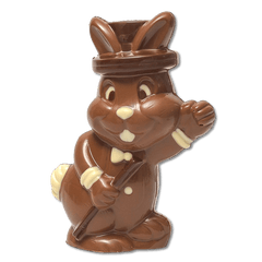 Milk chocolate magic bunny 5407008476199 The Belgian Chocolate Makers