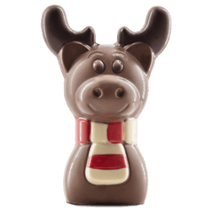 Milk chocolate reindeer 180g 5407008471248 The Belgian Chocolate Makers