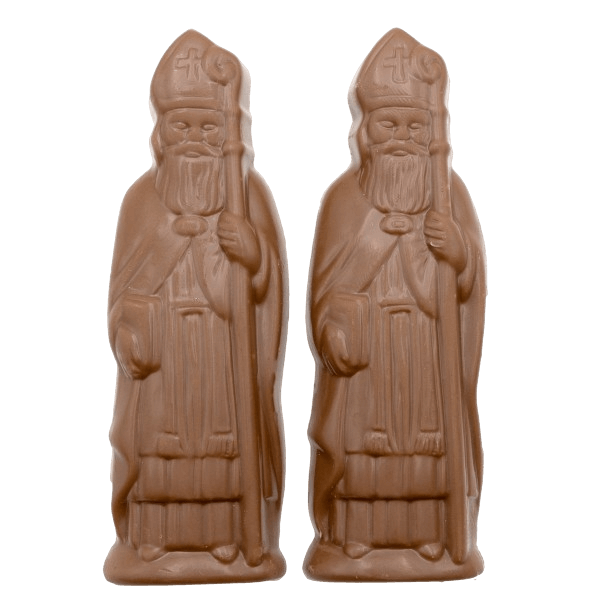 Milk chocolate Saint Nicholas caraques 2x35g 5407008471118 The Belgian Chocolate Makers