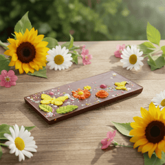 Milk chocolate spring bar 110g 5407008477660 The Belgian Chocolate Makers