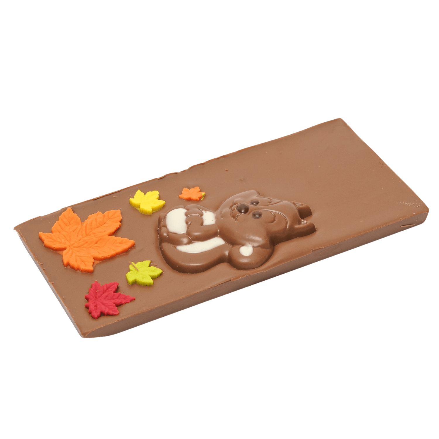 Milk chocolate squirrel bar 125g 5407008476793 The Belgian Chocolate Makers