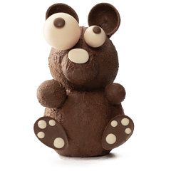 Milk chocolate winter bear 520g 5407008474959 The Belgian Chocolate Makers