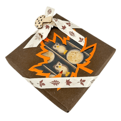 Mix of autumn pralines in a dark brown gift box 5407008477554 The Belgian Chocolate Makers