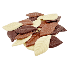 Mix of chocolate autumn leaves 5407008470555 The Belgian Chocolate Makers