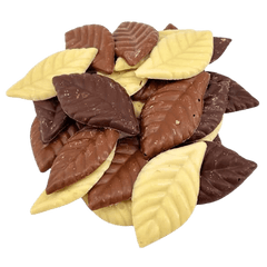 Mix of chocolate autumn leaves 5407008470555 The Belgian Chocolate Makers