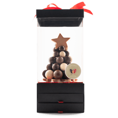 Skyline Christmas tree with pralines 700g 5407008479510 The Belgian Chocolate Makers