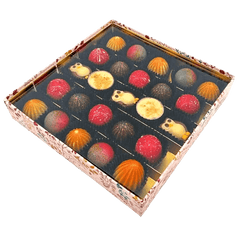 Warm shadow pralines 375g 5407008478476 The Belgian Chocolate Makers