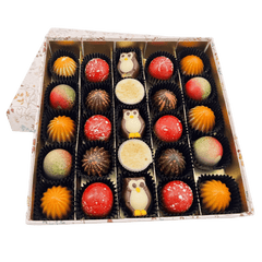 Warm shadow pralines 375g 5407008478476 The Belgian Chocolate Makers