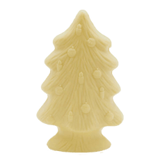 White chocolate Christmas tree 170g 5407008471415 The Belgian Chocolate Makers