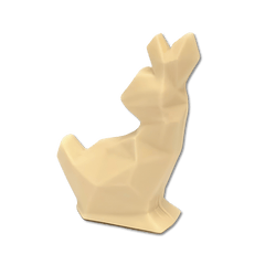 White chocolate diamond bunny 45g 5407008471989 The Belgian Chocolate Makers