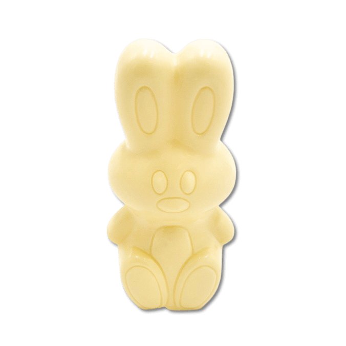 White chocolate Easter bunny 150g 5407008472092 The Belgian Chocolate Makers