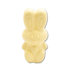 White chocolate Easter bunny 150g 5407008472092 The Belgian Chocolate Makers