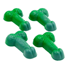 White chocolate naughty caramel treat 190g (green) 5407008472832 The Belgian Chocolate Makers