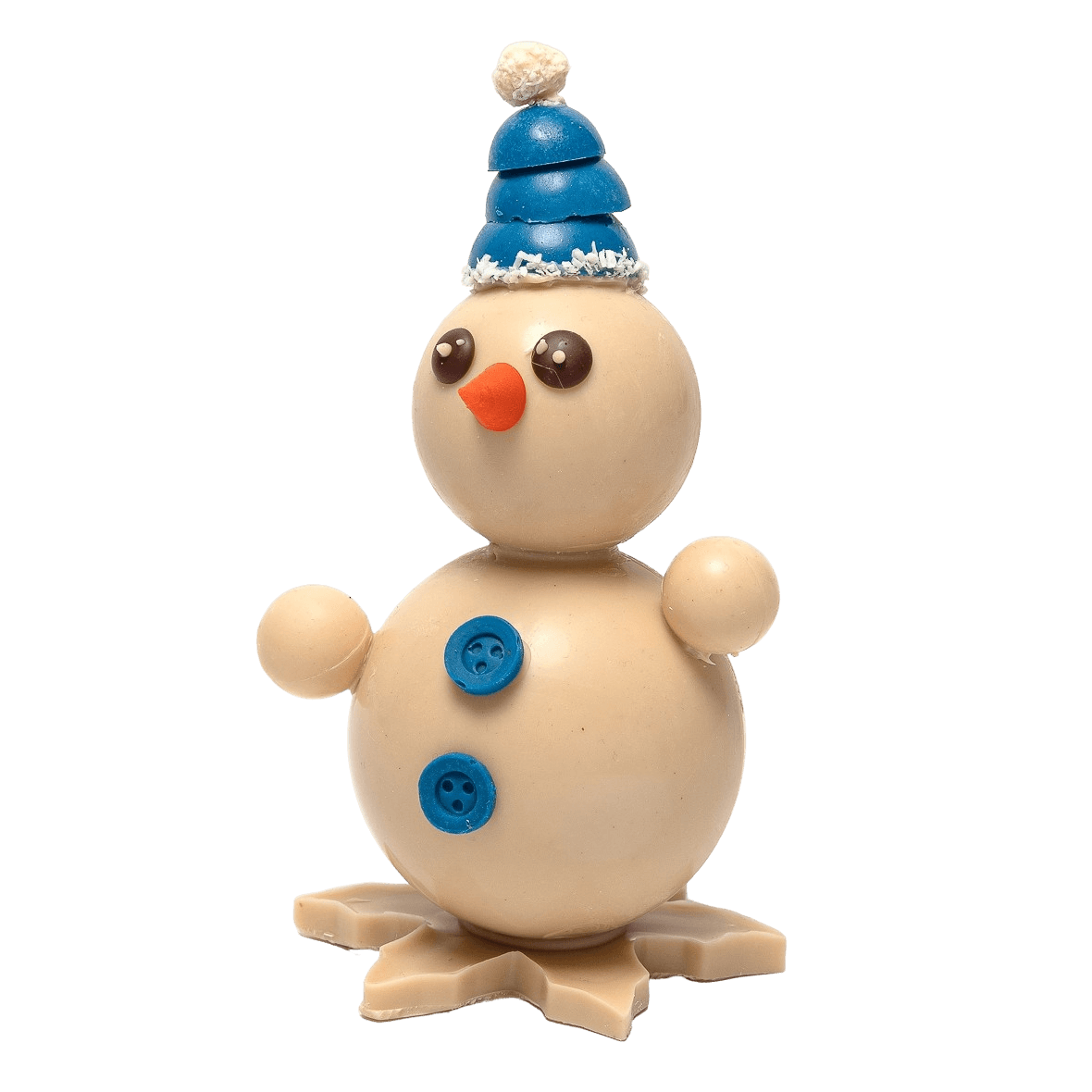 White chocolate snowman 150g 5407008475024 The Belgian Chocolate Makers