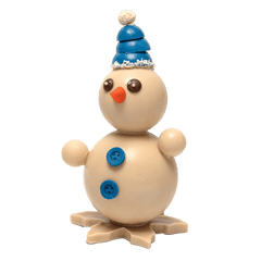 White chocolate snowman 150g 5407008475024 The Belgian Chocolate Makers