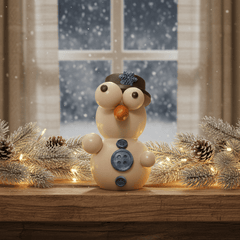 White chocolate snowman 650g 5407008474911 The Belgian Chocolate Makers