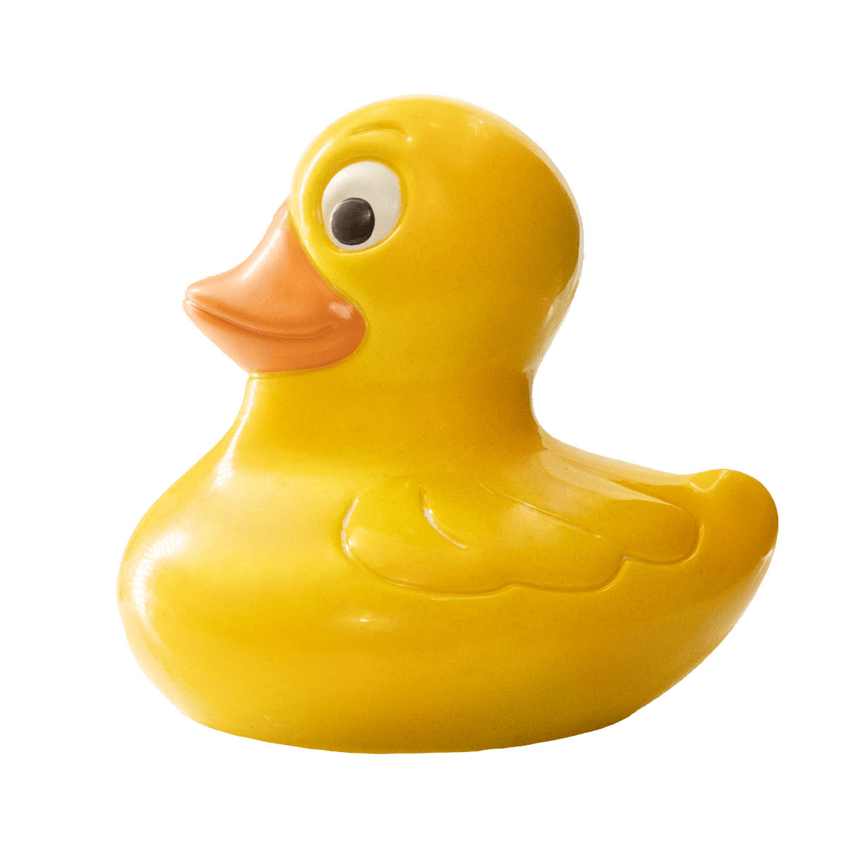 White chocolate yellow duck 420g 5407008477332 The Belgian Chocolate Makers