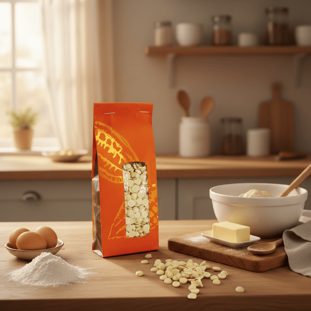 White drinking chocolate 200g 5407008473747 The Belgian Chocolate Makers